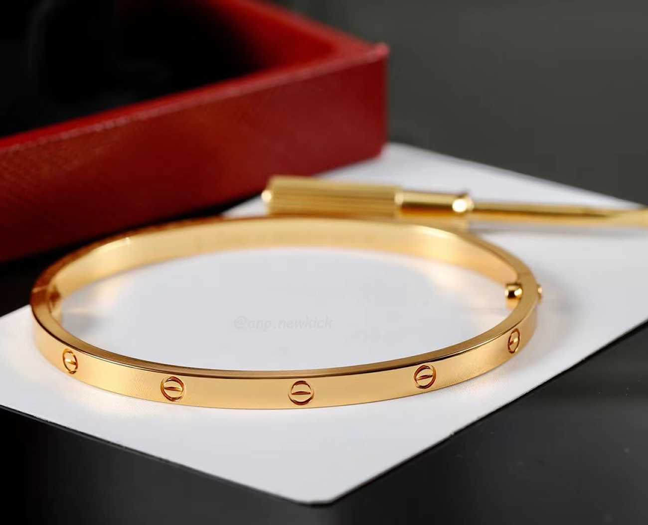 Cartier 18k Love Bracelets Gold Silver Rosegold (5) - www.newkick.vip